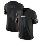 Kooe C.Bears #4 D'Andre Swift Player Black Impact Limited Game Stitched Jerseys
