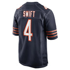 Kooe C.Bears #4 D'Andre Swift Player Navy Home Game Stitched Jerseys