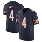 Kooe C.Bears #4 D'Andre Swift Player Navy Vapor Untouchable Limited Home Game Stitched Jerseys