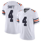 Kooe C.Bears #4 D'Andre Swift Player White Classic Vapor Limited Home Game Stitched Jerseys