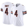 Kooe C.Bears #4 D'Andre Swift Player White Vapor F.U.S.E. Limited Home Game Stitched Jerseys