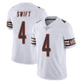 Kooe C.Bears #4 D'Andre Swift Player White Vapor Untouchable Limited Home Game Stitched Jerseys