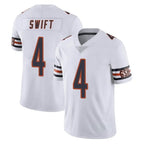Kooe C.Bears #4 D'Andre Swift Player White Vapor Untouchable Limited Home Game Stitched Jerseys