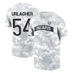 Kooe C.Bears #54 Brian Urlacher Player Arctic Camo Salute to Service Performance T-Shirt Limited Stitched Jerseys