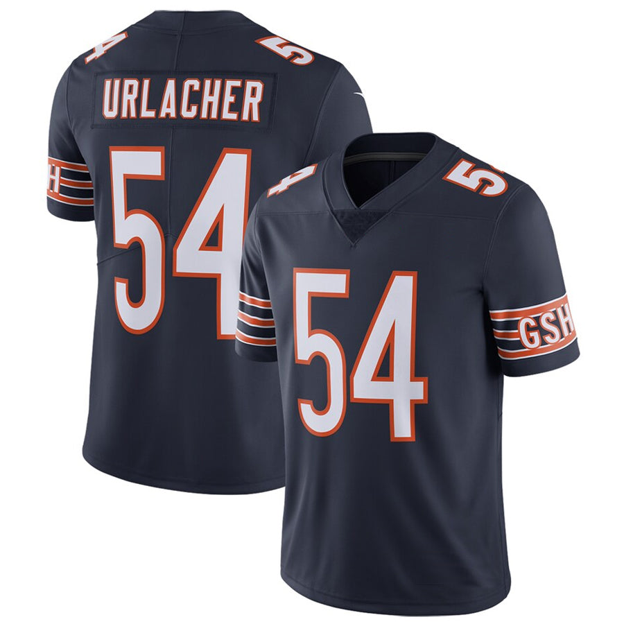 Kooe C.Bears #54 Brian Urlacher Player Navy Vapor Limited Game Stitched Jerseys