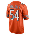 Kooe C.Bears #54 Brian Urlacher Player Orange Home Game Stitched Jerseys