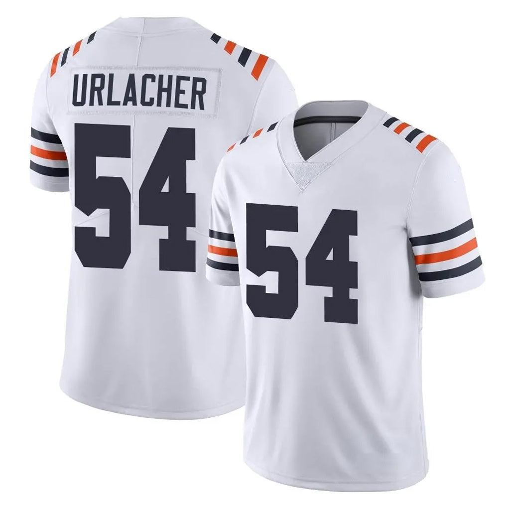Kooe C.Bears #54 Brian Urlacher Player White Classic Vapor Limited Home Game Stitched Jerseys