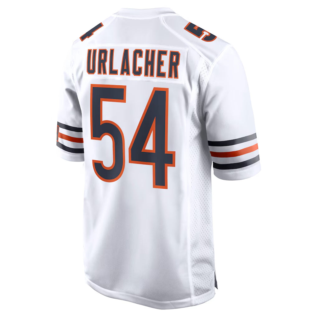 Kooe C.Bears #54 Brian Urlacher Player White Home Game Stitched Jerseys