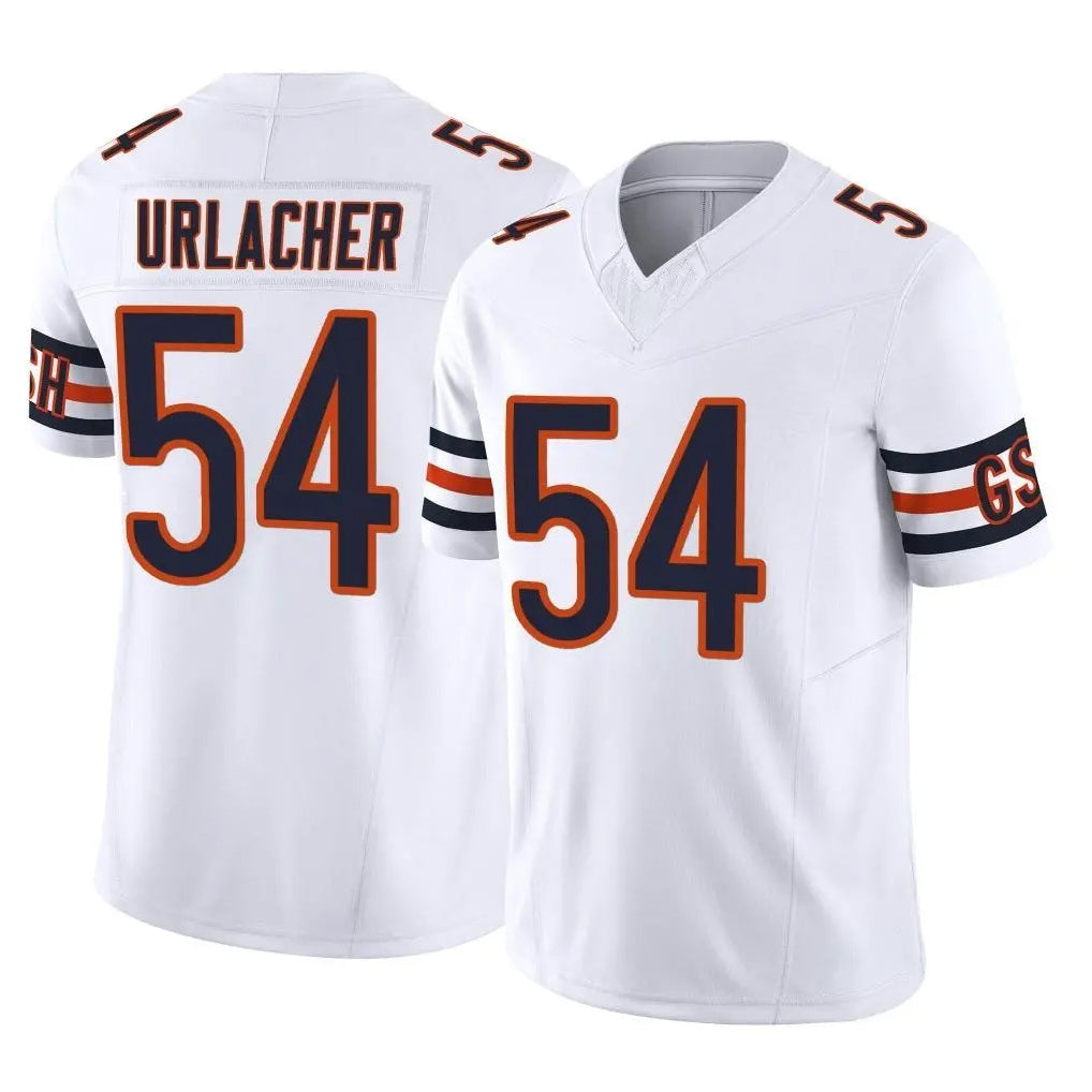 Kooe C.Bears #54 Brian Urlacher Player White Vapor F.U.S.E. Limited Home Game Stitched Jerseys