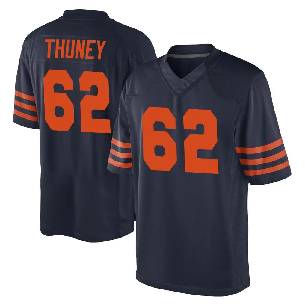 Kooe C.Bears #62 Joe Thuney Player Navy Blue Alternate Game Stitched Jerseys