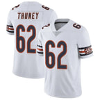 Kooe C.Bears #62 Joe Thuney Player White Vapor Untouchable Limited Home Game Stitched Jerseys