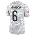 Kooe C.Bears #6 Kyler Gordon Player Arctic Camo Salute to Service Limited Stitched Jerseys