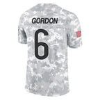 Kooe C.Bears #6 Kyler Gordon Player Arctic Camo Salute to Service Limited Stitched Jerseys