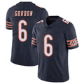 Kooe C.Bears #6 Kyler Gordon Player Navy Vapor Untouchable Limited Home Game Stitched Jerseys