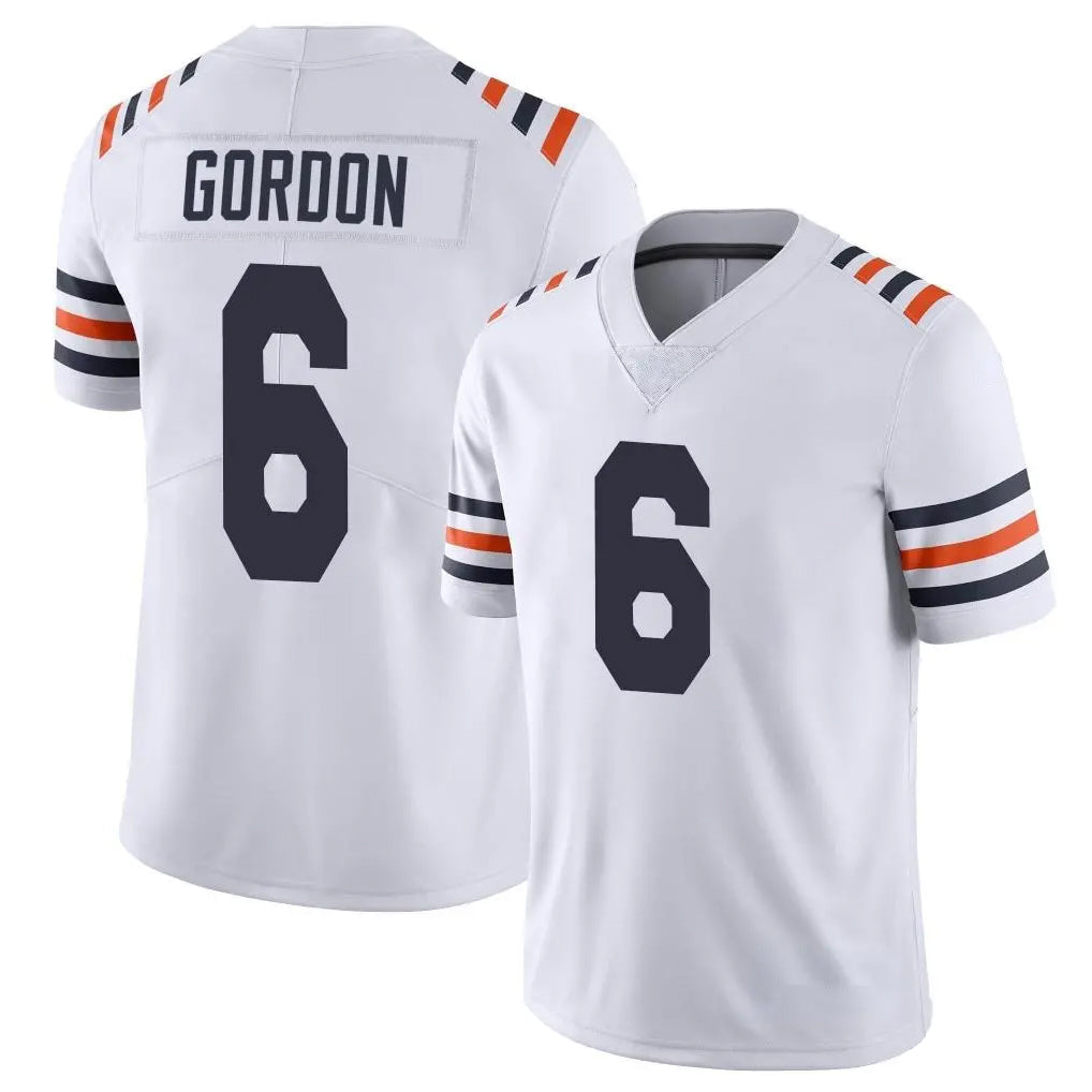 Kooe C.Bears #6 Kyler Gordon Player White Classic Vapor Limited Home Game Stitched Jerseys