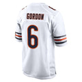 Kooe C.Bears #6 Kyler Gordon Player White Home Game Stitched Jerseys