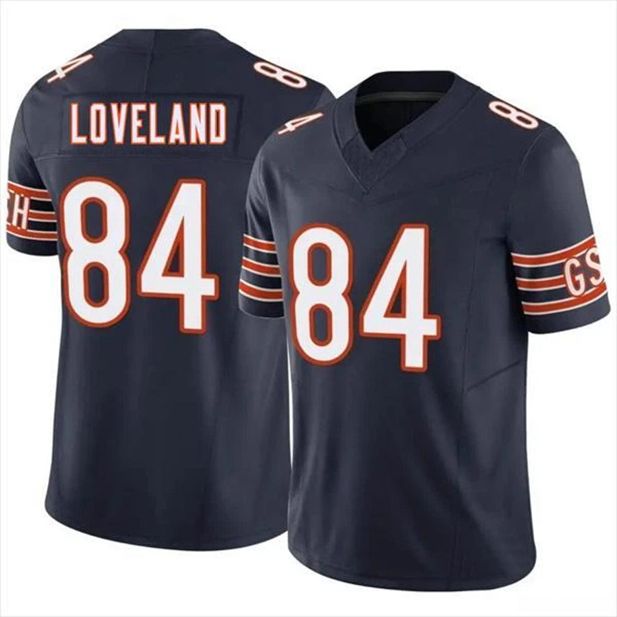 Kooe C.Bears #84 Colston Loveland Player F.U.S.E. Limited Navy Game Stitched Jerseys