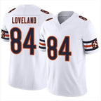 Kooe C.Bears #84 Colston Loveland Player F.U.S.E. Limited White Game  Stitched Jerseys