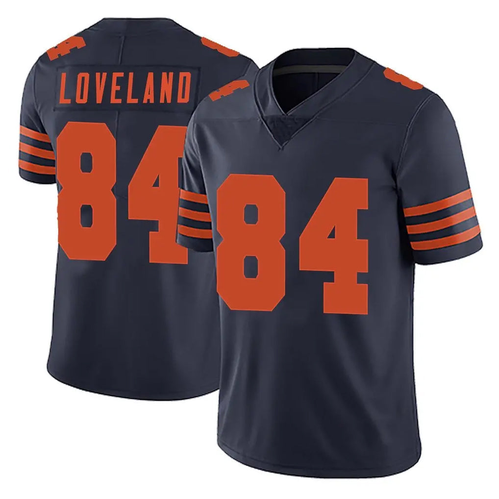 Kooe C.Bears #84 Colston Loveland Player Navy Blue Alternate Vapor Untouchable Limited Stitched Jerseys