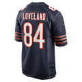 Kooe C.Bears #84 Colston Loveland Player Navy Home Game Stitched Jerseys