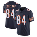 Kooe C.Bears #84 Colston Loveland Player Navy Vapor Untouchable Limited Home Game Stitched Jerseys