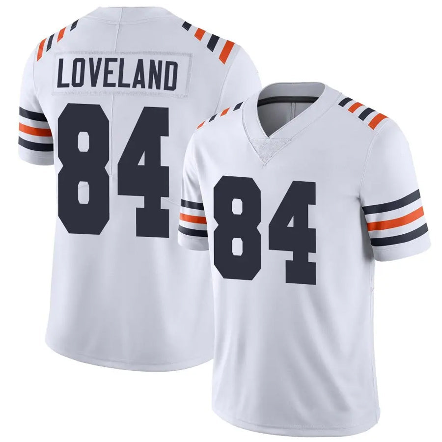 Kooe C.Bears #84 Colston Loveland Player White Alternate Classic Vapor Limited Stitched Jerseys