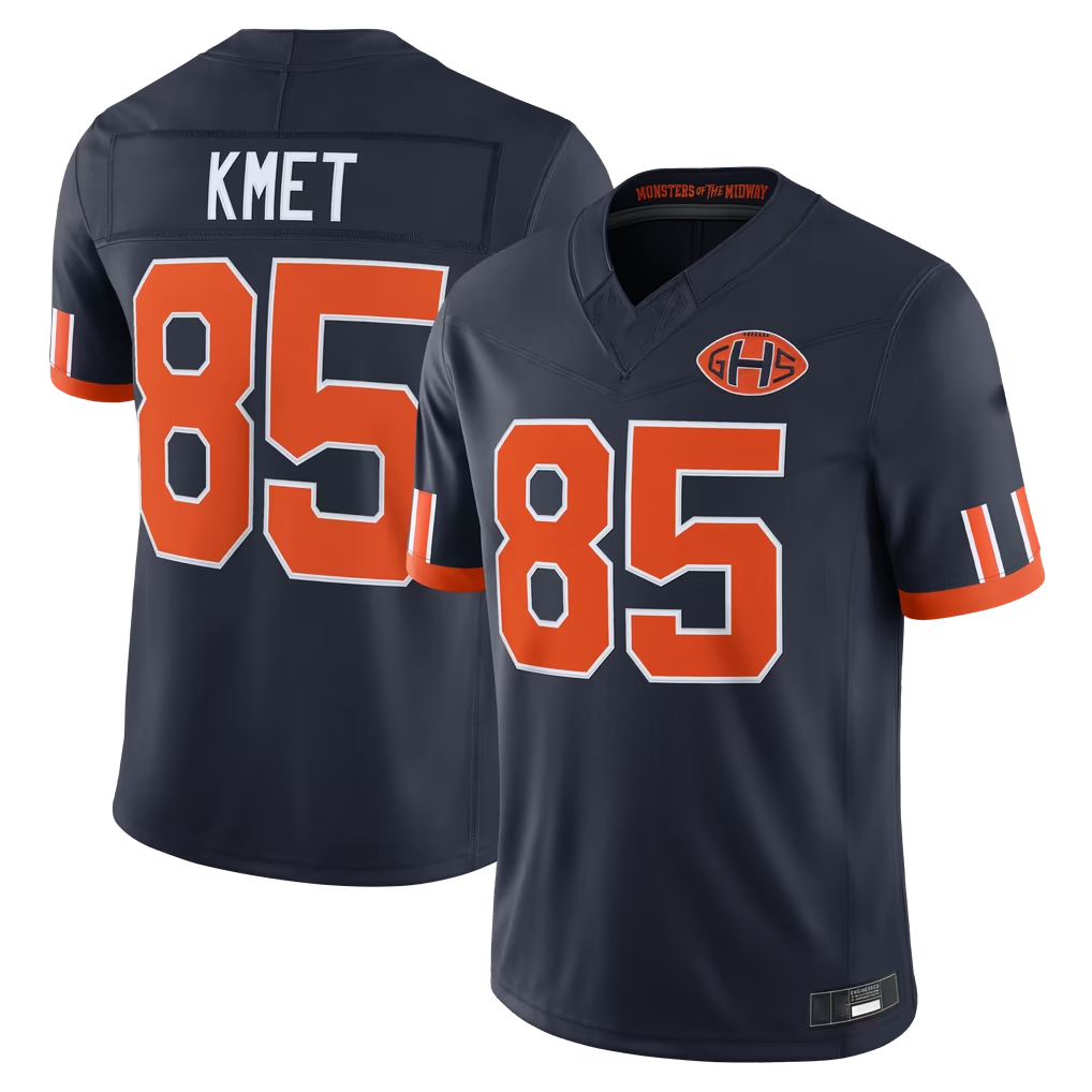 Kooe C.Bears #85 Cole Kmet Navy 2026 Rivalries Collection Limited Stitched Jerseys