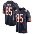 Kooe C.Bears #85 Cole Kmet Navy Player Game Jersey American Stitched Jerseys