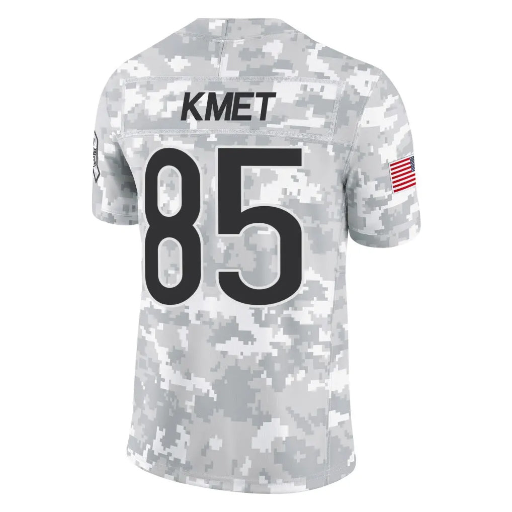 Kooe C.Bears #85 Cole Kmet Player Arctic Camo Salute to Service Limited Stitched Jerseys