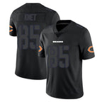 Kooe C.Bears #85 Cole Kmet Player Black Impact Limited Game Stitched Jerseys