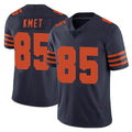 Kooe C.Bears #85 Cole Kmet Player Navy Blue Alternate Vapor Untouchable Limited Stitched Jerseys