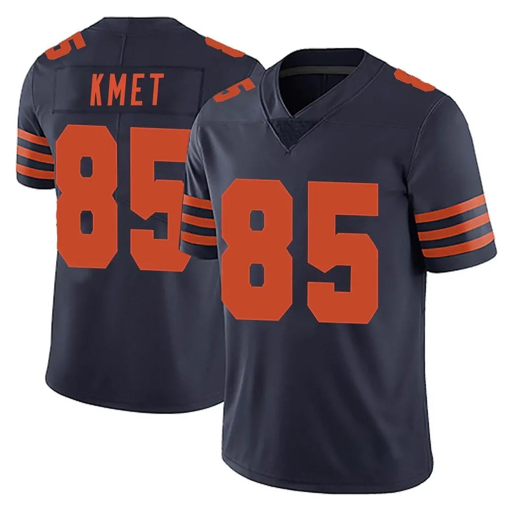 Kooe C.Bears #85 Cole Kmet Player Navy Blue Alternate Vapor Untouchable Limited Stitched Jerseys