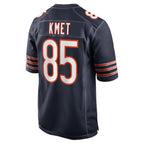 Kooe C.Bears #85 Cole Kmet Player Navy Home Game Stitched Jerseys