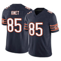 Kooe C.Bears #85 Cole Kmet Player Navy Vapor F.U.S.E. Limited Home Game Stitched Jerseys