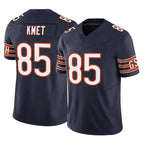 Kooe C.Bears #85 Cole Kmet Player Navy Vapor F.U.S.E. Limited Home Game Stitched Jerseys