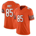 Kooe C.Bears #85 Cole Kmet Player Orange Vapor F.U.S.E. Limited Home Game Stitched Jerseys