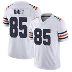 Kooe C.Bears #85 Cole Kmet Player White Classic Vapor Limited Home Game Stitched Jerseys