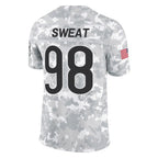 Kooe C.Bears #98 Montez Sweat Player Arctic Camo Salute to Service Limited Stitched Jerseys