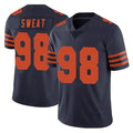 Kooe C.Bears #98 Montez Sweat Player Navy Blue Alternate Vapor Untouchable Limited Stitched Jerseys