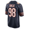 Kooe C.Bears #98 Montez Sweat Player Navy Home Game Stitched Jerseys