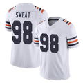 Kooe C.Bears #98 Montez Sweat Player White Classic Vapor Limited Home Game Stitched Jerseys
