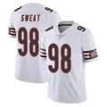 Kooe C.Bears #98 Montez Sweat Player White Vapor Untouchable Limited Home Game Stitched Jerseys