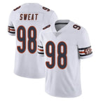 Kooe C.Bears #98 Montez Sweat Player White Vapor Untouchable Limited Home Game Stitched Jerseys