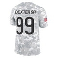 Kooe C.Bears #99 Gervon Dexter Sr. Player Arctic Camo Salute to Service Limited Stitched Jerseys