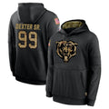 Kooe C.Bears #99 Gervon Dexter Sr. Player Black Salute to Service Pullover Hoodies Limited Stitched Jerseys