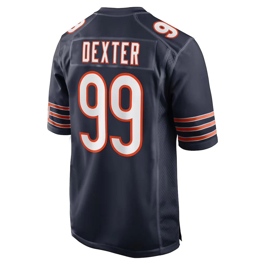 Kooe C.Bears #99 Gervon Dexter Sr. Player Navy Home Game Stitched Jerseys