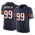 Kooe C.Bears #99 Gervon Dexter Sr. Player Navy Vapor F.U.S.E. Limited Home Game Stitched Jerseys