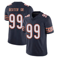 Kooe C.Bears #99 Gervon Dexter Sr. Player Navy Vapor Untouchable Limited Home Game Stitched Jerseys