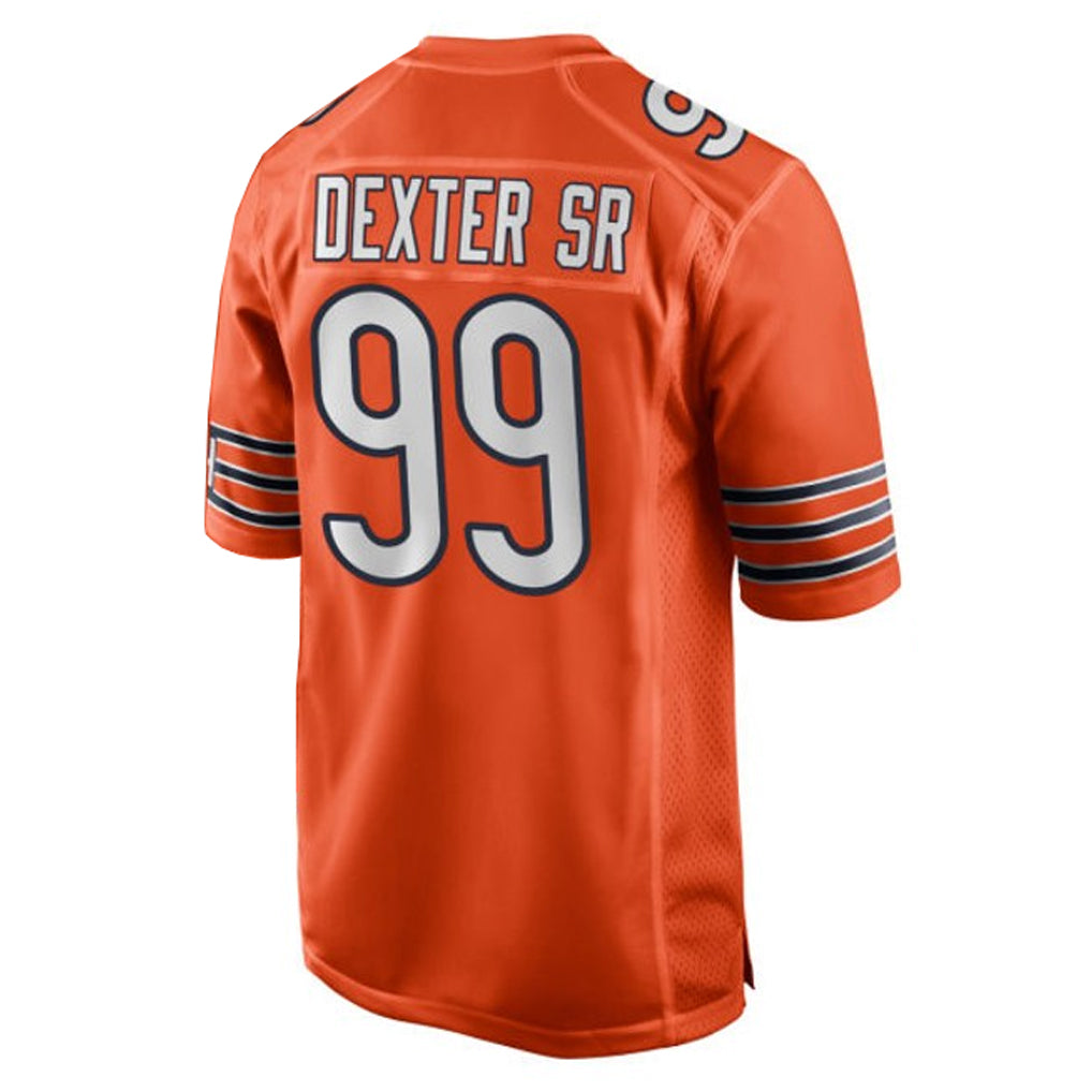 Kooe C.Bears #99 Gervon Dexter Sr. Player Orange Home Game Stitched Jerseys