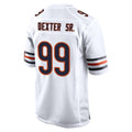 Kooe C.Bears #99 Gervon Dexter Sr. Player White Home Game Stitched Jerseys